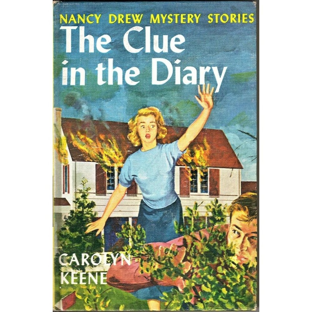 Nancy Drew Mystery Stories The Clue In The Diary By Carolyn Keene 1962